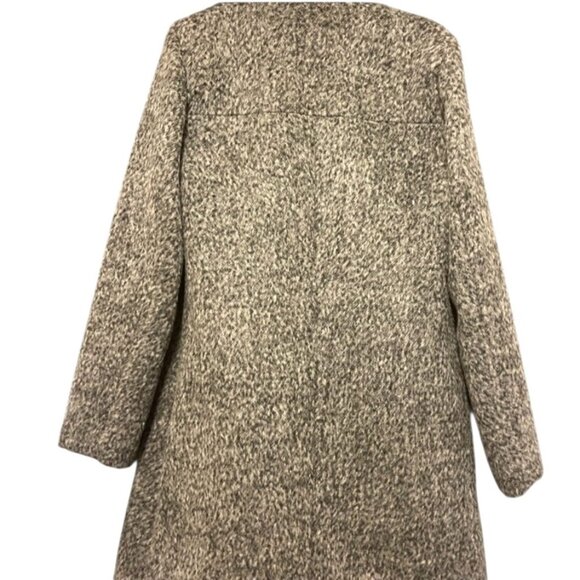 Kenneth Cole Women's Gray Wool Blend Coat L/G - Picture 2 of 10